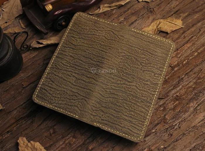 Handmade Leather Mens Cool Travel Long Wallet Card Holder Card Slim Clutch Wallets for Men