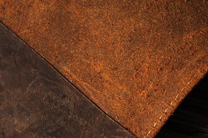 Genuine Leather Mens Cool Backpack Sling Bag Large Brown Travel Bag Hiking Bag for men