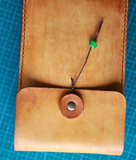 Handmade Cool Mens Leather Cell Phone Holsters Belt Pouch Waist Bag for Men