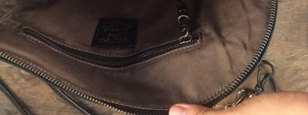 Genuine Leather Braided Mens Clutch Cool Slim Shoulder Bag Zipper Clutch Wristlet Wallet for Men