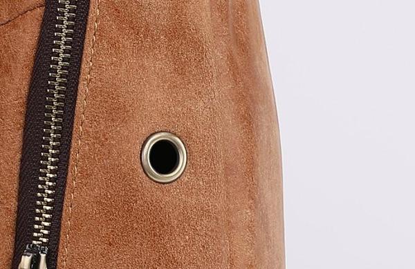 Cool Brown Mens Leather One Shoulder Backpack Chest Bag Sling Bag For Men