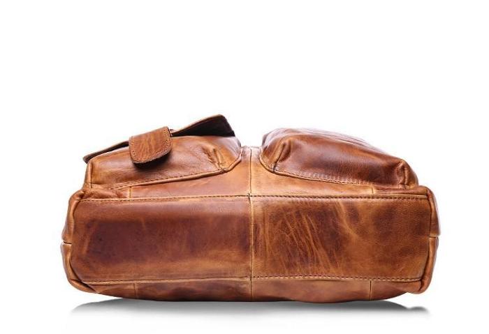 Leather Mens Vintage Briefcase Business Briefcase Work Briefcase For Men