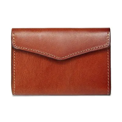 Leather Mens Card Wallet Front Pocket Wallets Cool Small Change Wallet for Men