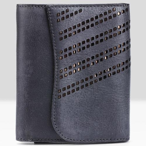 Handmade Mens Cool billfold Leather Wallet Men Small Zipper Wallets Trifold for Men