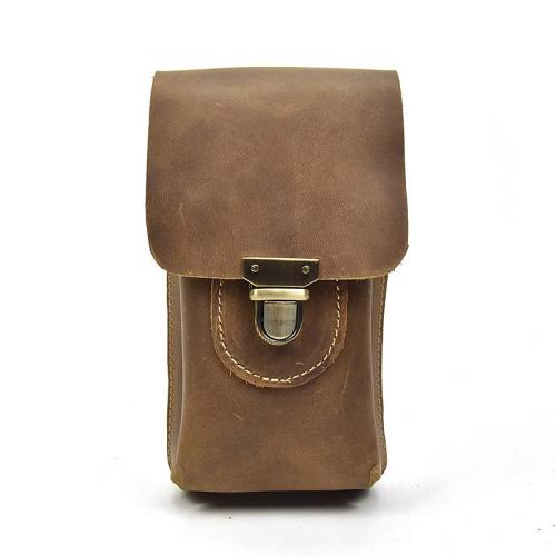 Cool Leather Cell Phone Holster Belt Pouch for Men Waist Bag BELT BAGs For Men