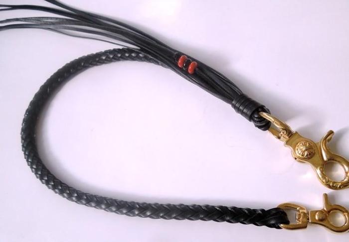 Leather Braided Biker Trucker Wallet Chain for Chain Wallet Biker Wallet Trucker Wallet