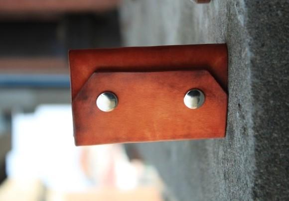 Handmade Mens Leather Key Holder Key Wallet Small Key Wallet for Men