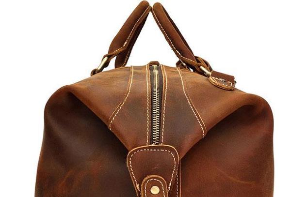 Cool Vintage Leather Mens Duffle Bags Weekender Bags Overnight Bag Travel Bag