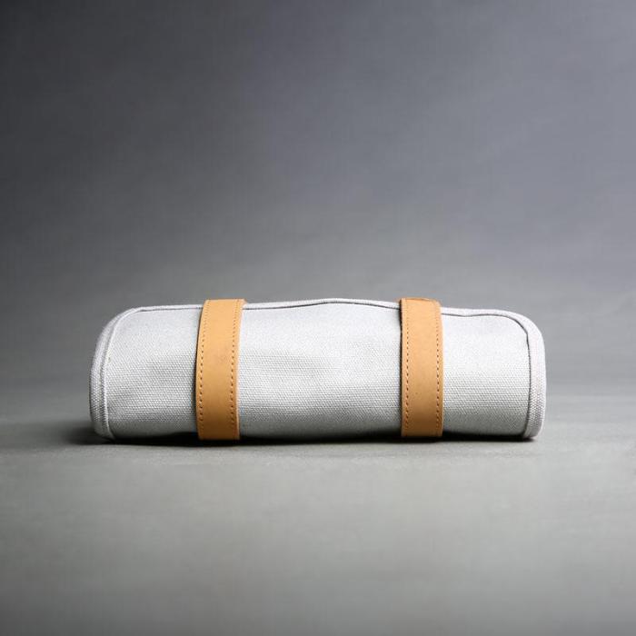 Fashion Canvas Men's Trifold Multi-Function Digital Storage Bag Mobile Phone Bag For Men