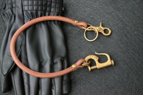 Handmade Leather Cool Punk Rock Wallet Chain Biker Trucker Wallet Chain Trucker Wallet Chain for Men