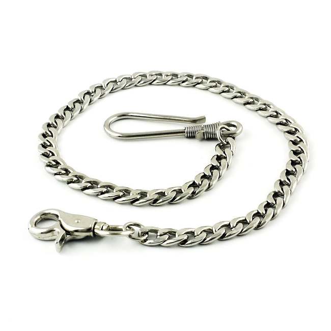 Solid Stainless Steel Wallet Chain Cool Punk Rock Biker Trucker Wallet Chain Trucker Wallet Chain for Men