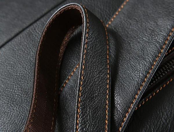 Handmade Leather Mens Cool Backpack Sling Bag Large Travel Bag Hiking Bag for Men