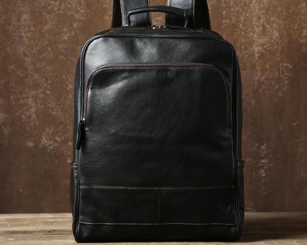 Handmade Leather Mens Cool Backpack Sling Bag Large Travel Bag Hiking Bag for Men