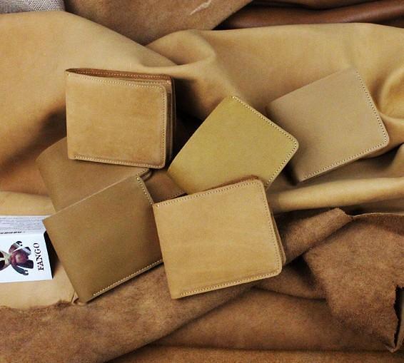 Handmade Leather Mens Cool Slim Leather Wallet Men billfold Wallets Bifold for Men