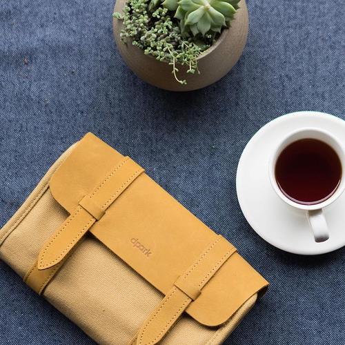 Fashion Canvas Men's Twofold Multi-Function Digital Storage Bag Mobile Phone Bag For Men