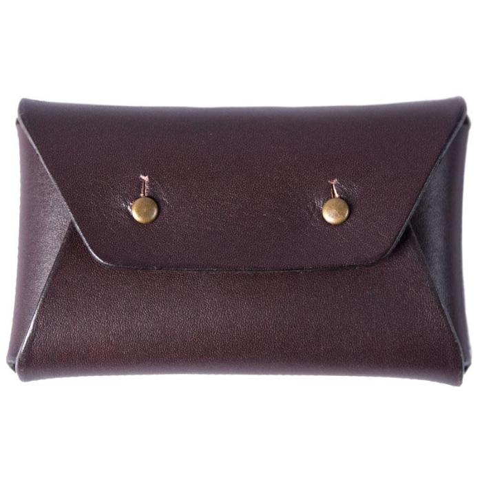 Handmade Leather Mens Cool Coin Change Leather Wallet Men Small Wallets Card for Men