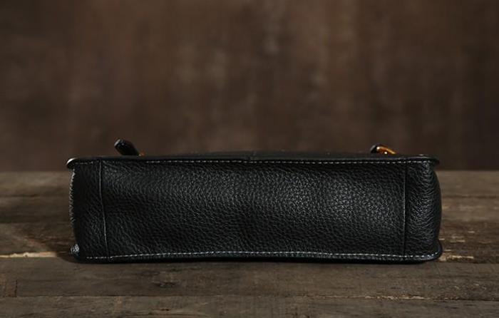 Genuine Leather Mens Clutch Cool Wallet Zipper Clutch Wristlet Bag Wallet for Men
