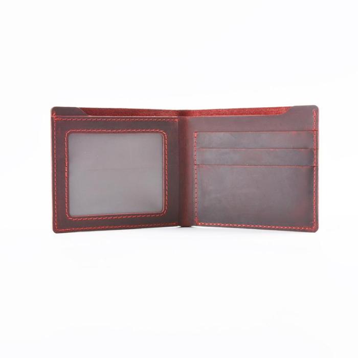 Vintage Mens Brown Leather's Bifold Small Wallet Black Front Pocket Wallet For Men