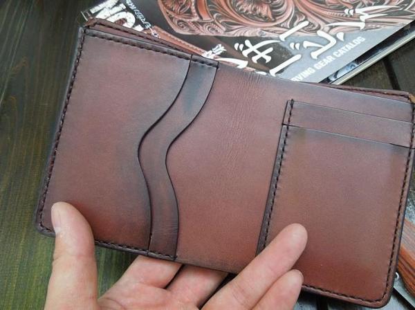 Handmade Leather billfold Wallet Mens Cool billfold Slim Wallet Wallet For Men