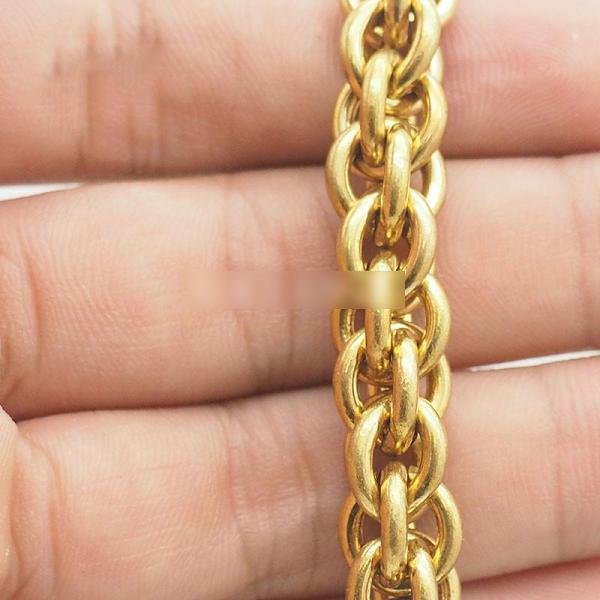 Pure Brass Skull  Rock 18'' Wallet Chain Punk Trucker Wallet Chain Jeans Chain Jean Chain for Men
