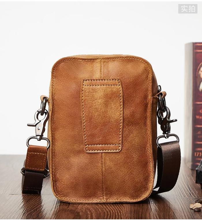 Leather Belt Pouch for Men Waist Bag BELT BAG Shoulder Bag For Men