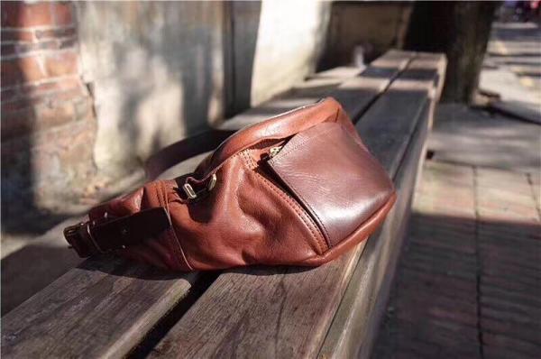 Cool Leather Mens FANNY PACK MENS WAIST BAG HIP PACK BELT BAG FOR MEN
