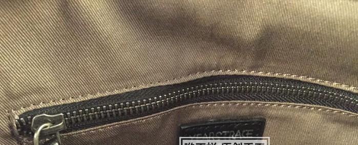 Genuine Leather Braided Mens Clutch Cool Slim Shoulder Bag Zipper Clutch Wristlet Wallet for Men
