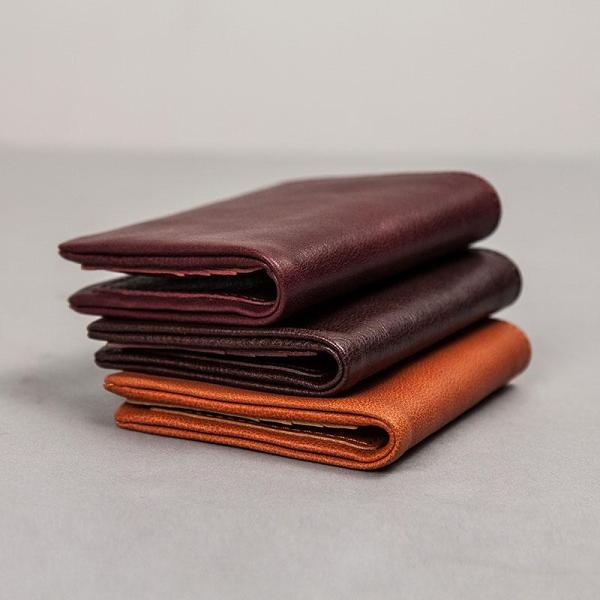 Cool Leather Men Small Wallet Bifold Small Wallet for Men