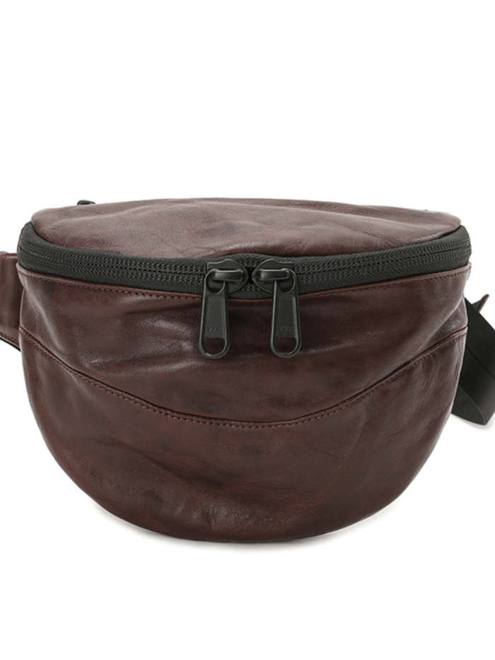 Small Leather Fanny Pack Mens Waist Bag Hip Pack Small Leather Belt Bag Bumbag for Men