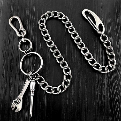 Cool Silver Mens Womens Pants Chain Long Biker Wallet Chain Jeans Chain Jean Chain For Men