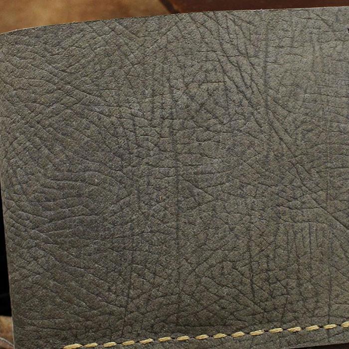 Handmade Leather Mens Cool Slim Leather Wallet Men billfold Wallets Bifold for Men