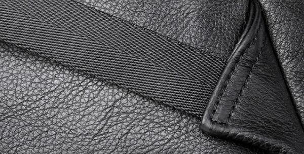 Cool Leather Mens Black Backpack for School Backpacks Travel Backpacks For Men