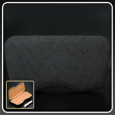 Black Leather&Cedar Mens 4pcs Cigar Cases Leather Cigar Cases for Men