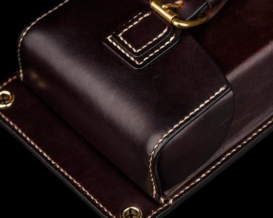 Leather Belt Pouch Mens Small Cases Waist Bag Hip Pack Belt Bag Fanny Pack Bumbag for Men