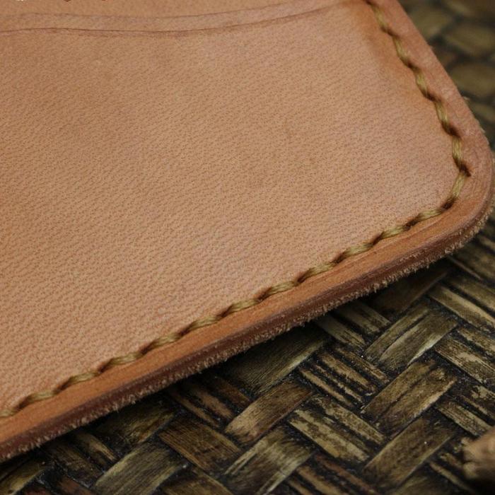 Handmade Leather Floral Mens Cool Travel Long Wallet Card Holder Card Slim Clutch Wallets for Men