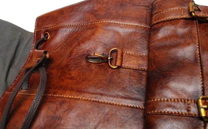 Handmade Leather Mens Backpacks Travel Backpacks Laptop Backpack for men