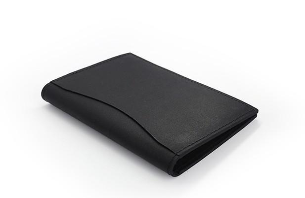 Leather Mens Front Pocket Wallet Small Card Wallet Change Wallets for Men