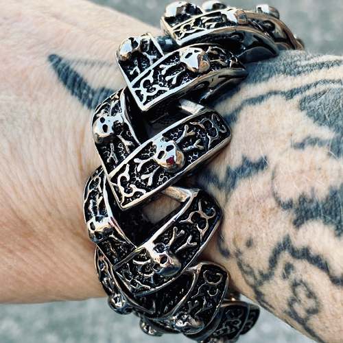 Skull Bracelet- Hell's Canyon - B67