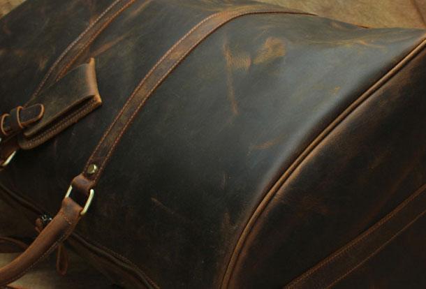 Leather Mens Weekender Bag Travel Bag Duffle Bag Vintage Overnight Bag Bag