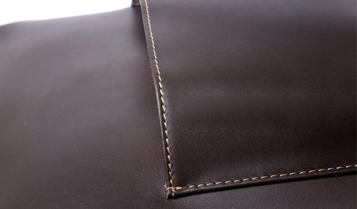 Genuine Leather Mens Cool Backpack Sling Bag Large Black Travel Bag Hiking Bag for men