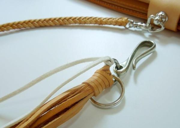 Leather Braided Biker Trucker Wallet Chain Hook for Chain Wallet Biker Wallet Trucker Wallet