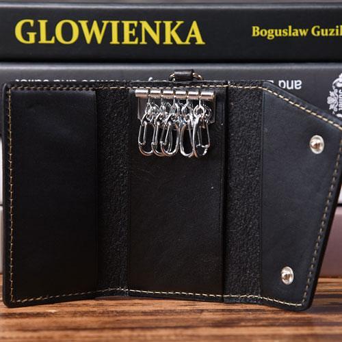 Handmade Leather Mens Cool Key Wallet Car Key Holder Car Key Case for Men
