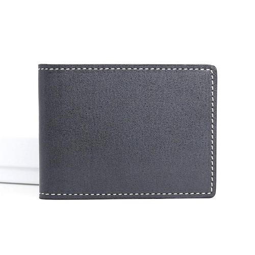 Leather Mens Slim license Wallet Card Wallets Slim Wallet Front Pocket Wallet for Men