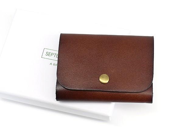 Leather Mens Front Pocket Wallet Small Wallets Card Wallet Change Wallet for Men