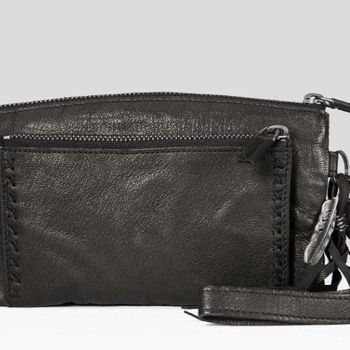 Handmade Mens Cool Long Leather Chain Wallet Cards Biker Trucker Wristlet Wallet