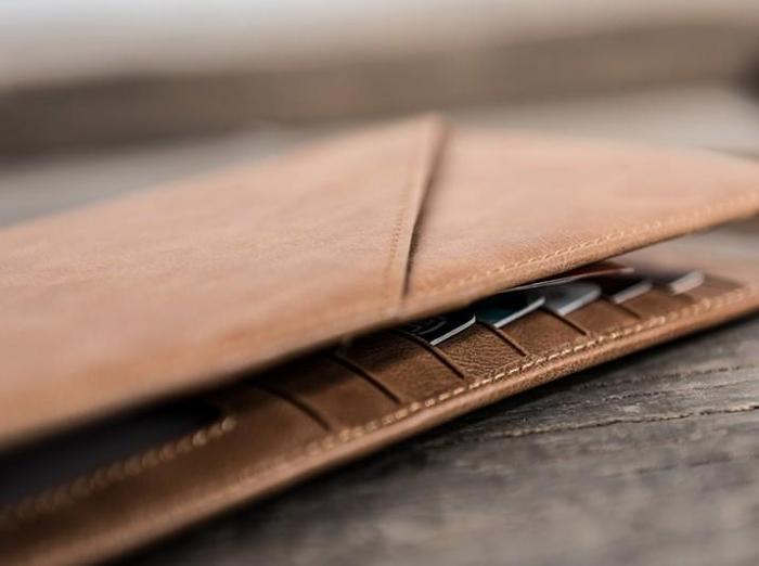 Leather Men Long Wallets for Travel Wallet Bifold Passport Wallet for Men