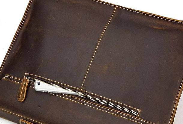 COOL LEATHER MENS Large BRIEFCASE BUSINESS BRIEFCASE VINTAGE SHOULDER BAG HANDBAGS FOR MEN