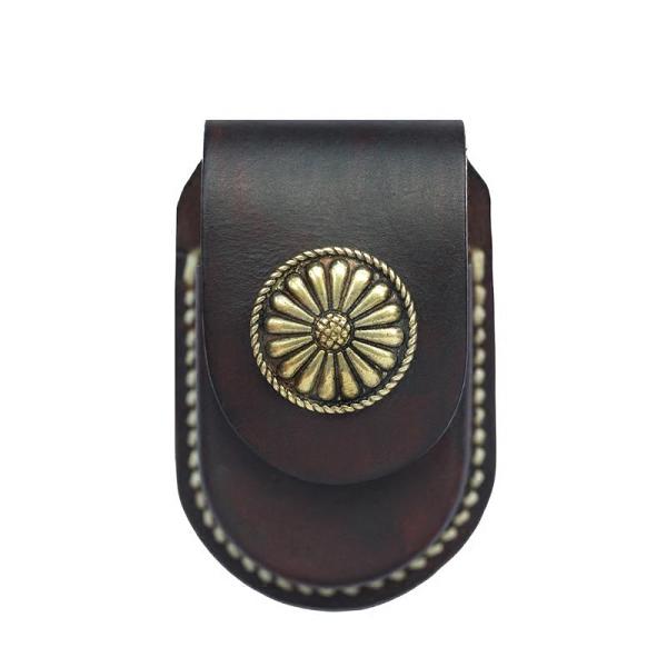 Cool Handmade Leather Mens Zippo Lighter Cases With Belt Loop Chocolate Lighter Holders For Men