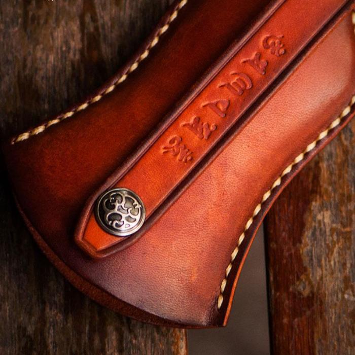 Handmade Leather Mens Cool Car Key Wallet Coin Wallet Pouch Car KeyChain for Men