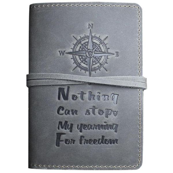 Handmade Leather Mens Cool Short Wallet Passport Card Holder Small Card Slim Wallets for Men